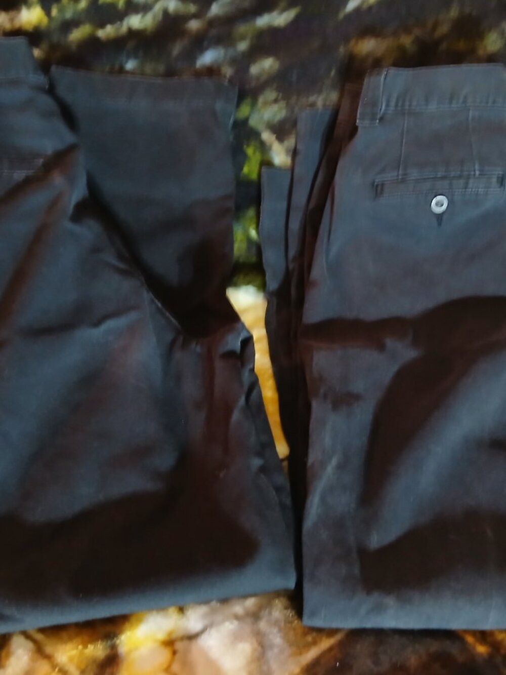 2 PR WOMEN'S/LADIES SZ 12 & 14 DOCKERS & LEE BLACK KHAKIS GREAT FOR WORK, PLAY,